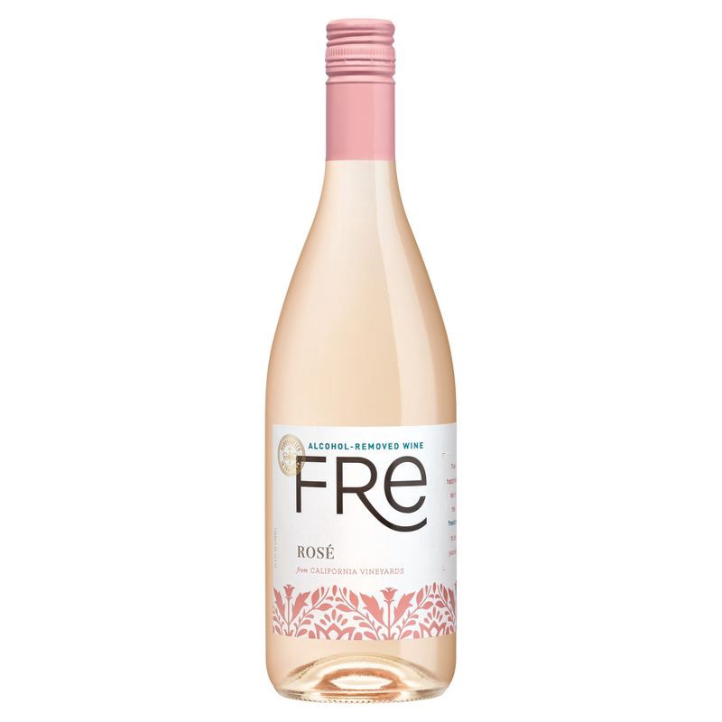 slide 1 of 9, Fre Non-Alcoholic Rose - 750ml Bottle, 750 ml