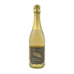 Sechey Non-Alcoholic Wine Sparkling Cuvee Blanc - 750ml Bottle