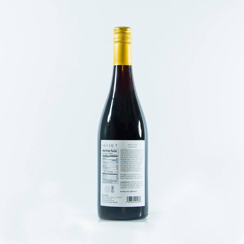 slide 2 of 4, Sechey Pinot Noir Non-Alcoholic Wine - 750ml Bottle, 750 ml