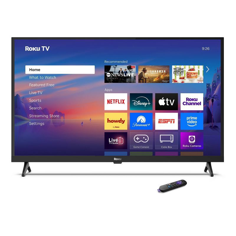 slide 13 of 14, Roku 32" Select Series 720p HD Smart Roku TV with Roku TV Remote, 1 ct