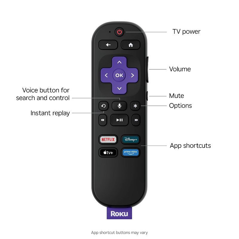 slide 10 of 14, Roku 32" Select Series 720p HD Smart Roku TV with Roku TV Remote, 1 ct
