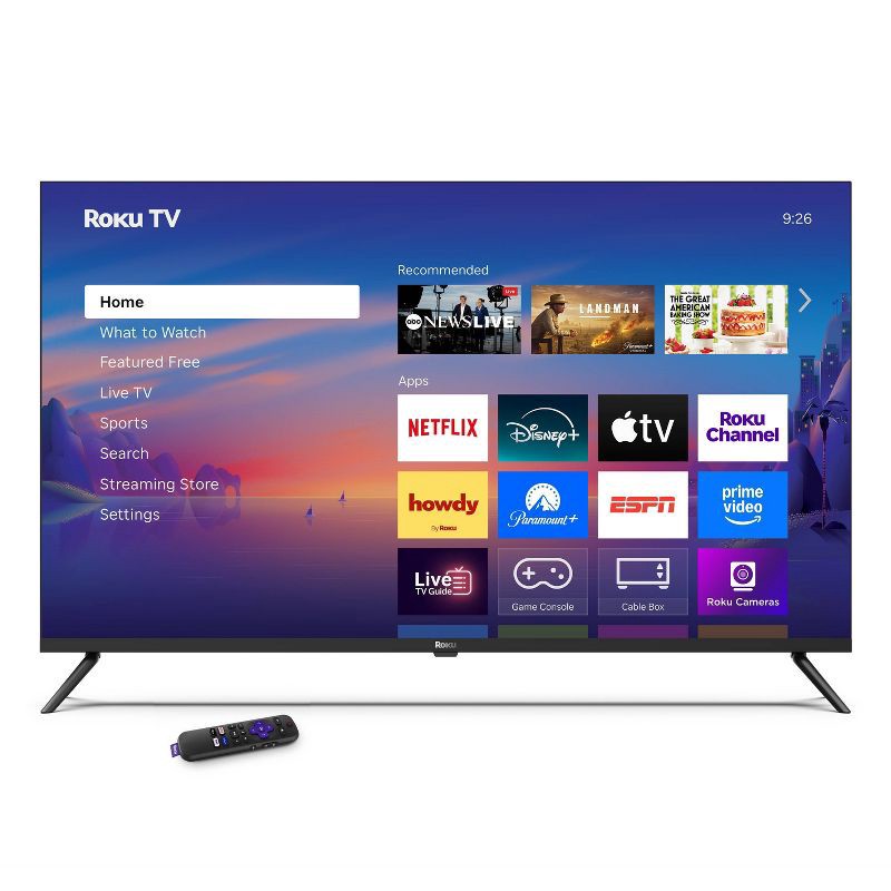 slide 10 of 11, Roku 43" Select Series 4K HDR Smart Roku TV with Roku TV Remote, 1 ct