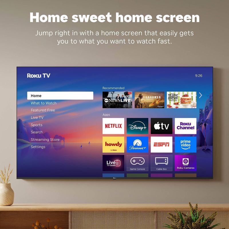 slide 6 of 11, Roku 50" Select Series 4K HDR Smart Roku TV with Roku TV Remote, 1 ct