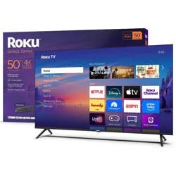 Roku 50" Select Series 4K HDR Smart Roku TV with Roku TV Remote