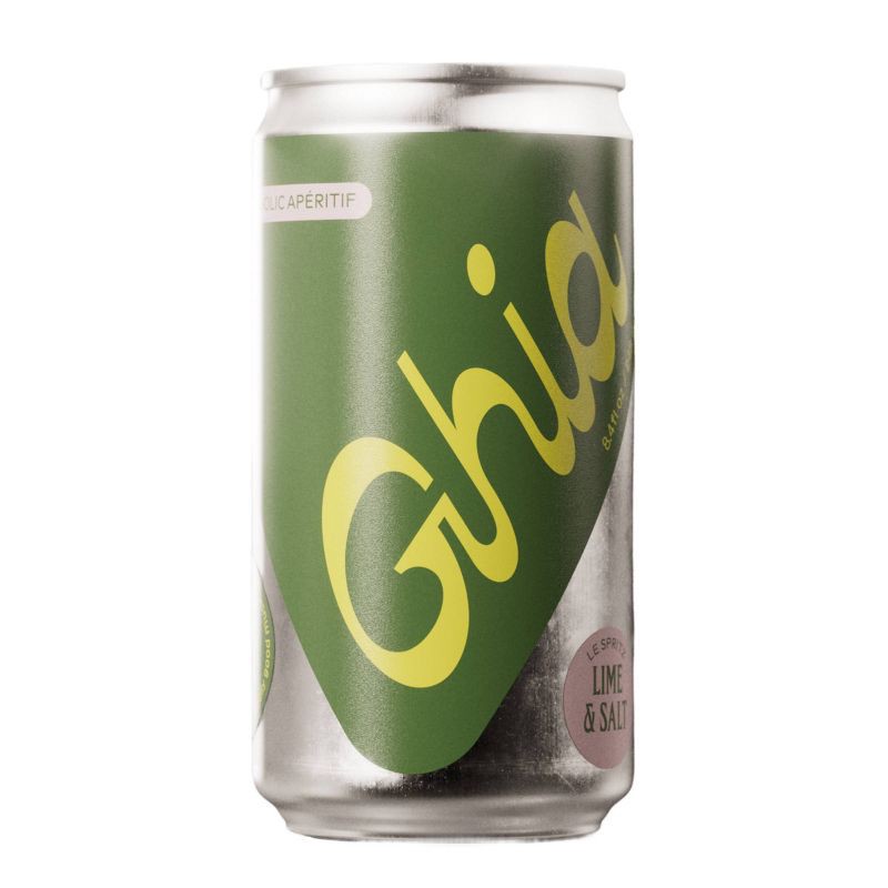slide 2 of 7, Ghia Non-Alcoholic Le Spritz Lime & Salt - 4pk/8.4 fl oz Cans, 4 ct; 8.4 fl oz