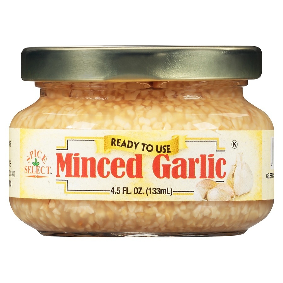 slide 1 of 1, Spice Select Minced Garlic In Water, 4.5 oz