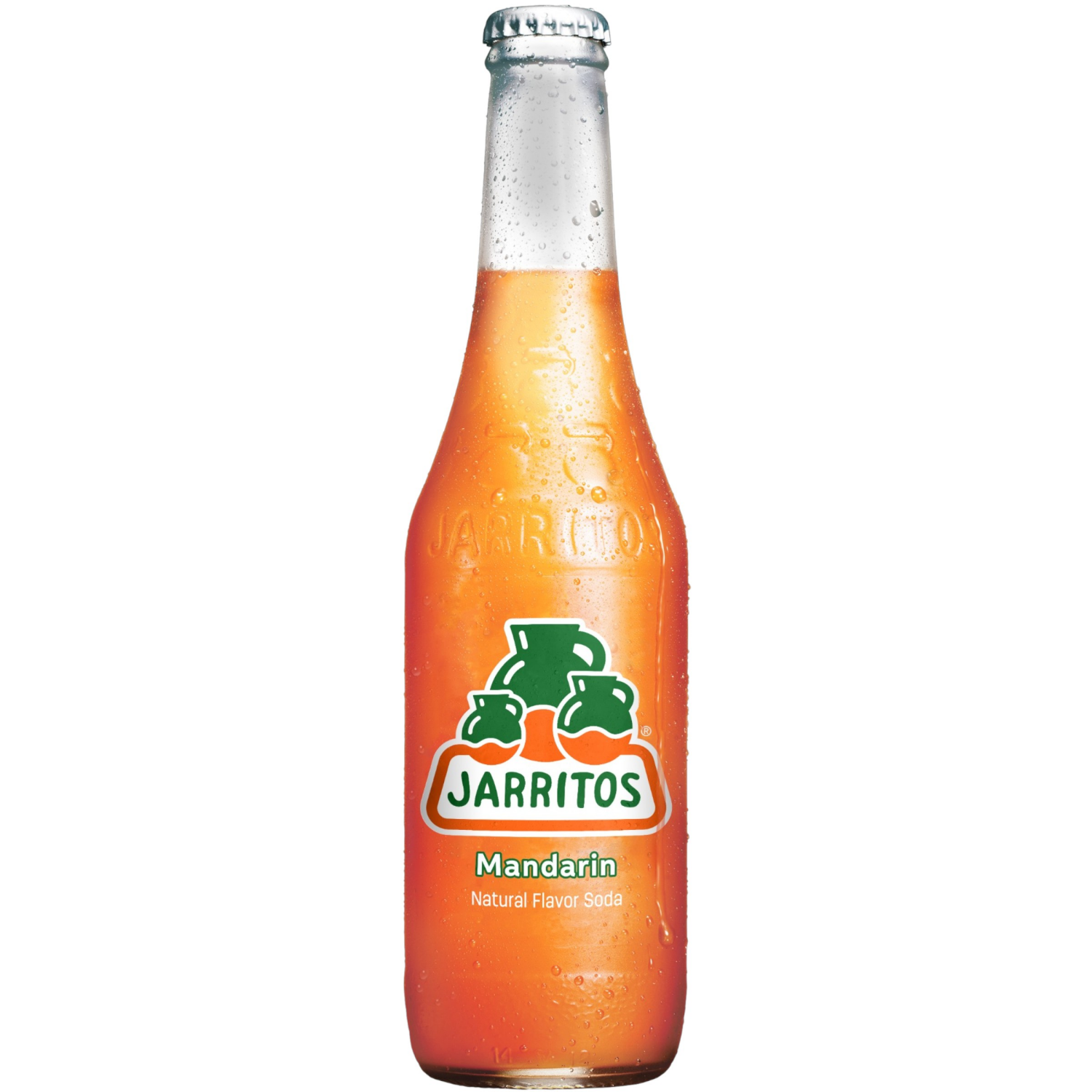 slide 1 of 2, Jarritos Mandarin Soda - 12.5 fl oz, 12 oz