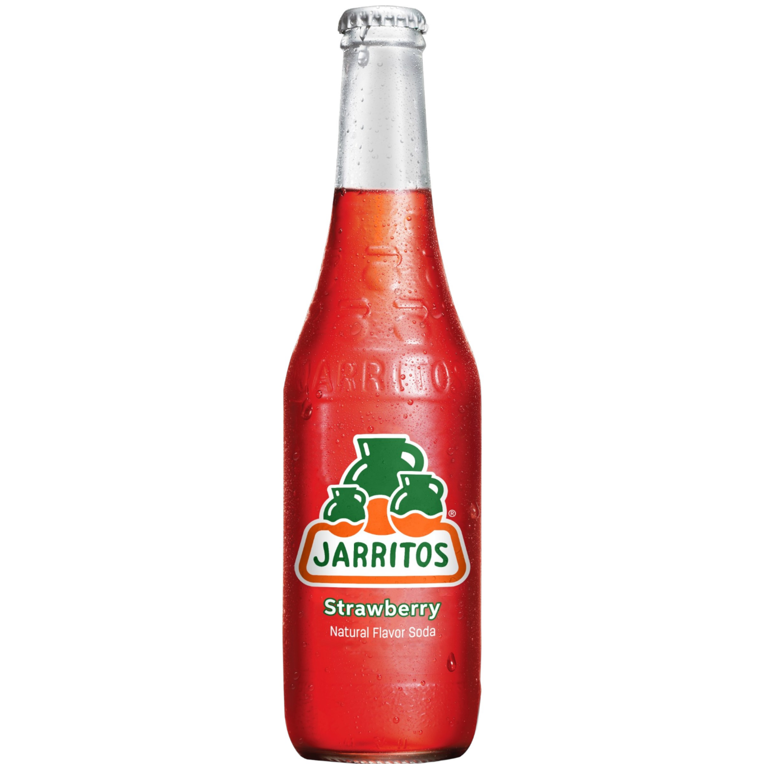 slide 1 of 2, Jarritos Strawberry Soda- 12 oz, 24 ct; 12.5 oz