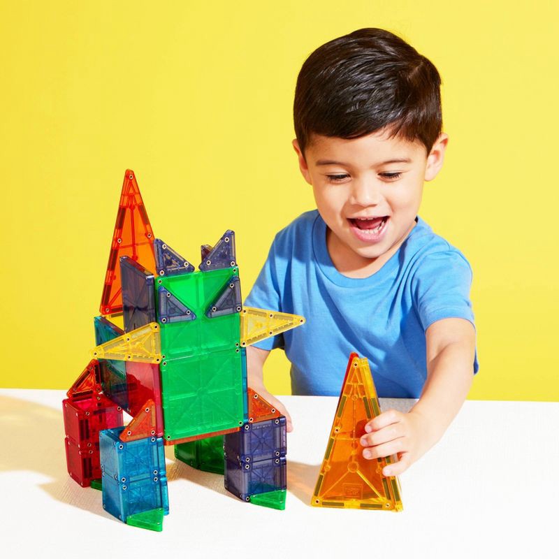 slide 3 of 7, MAGNA-TILES Combo microMAGS 62pc: Educational Magnetic Building Set for Creative Thinking & Fine Motor Skills, 62 ct