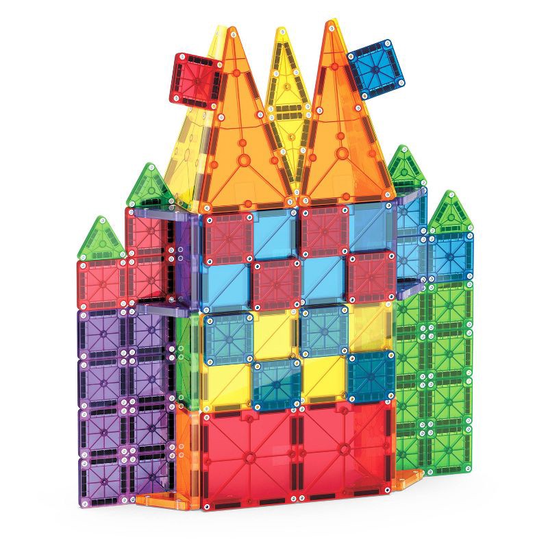 slide 5 of 7, MAGNA-TILES Combo microMAGS 62pc: Educational Magnetic Building Set for Creative Thinking & Fine Motor Skills, 62 ct