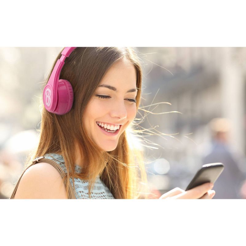 slide 6 of 6, Barbie Bluetooth Wireless Headphones, 1 ct