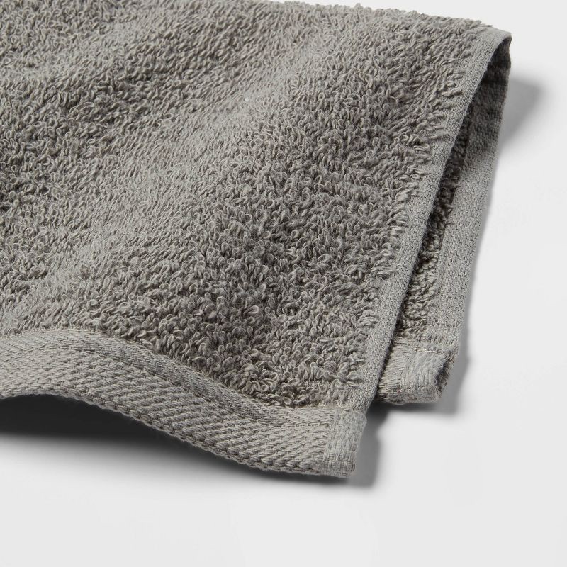 slide 4 of 4, 18pk Everyday Washcloths Blue/Gray - Room Essentials™, 18 ct