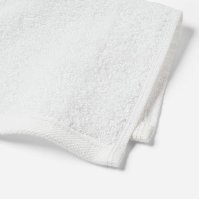 slide 4 of 4, 18pk Everyday Washcloths White - Room Essentials™, 18 ct