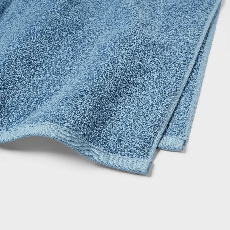 slide 3 of 4, Everyday Bath Sheet Quilt Blue - Room Essentials™, 1 ct