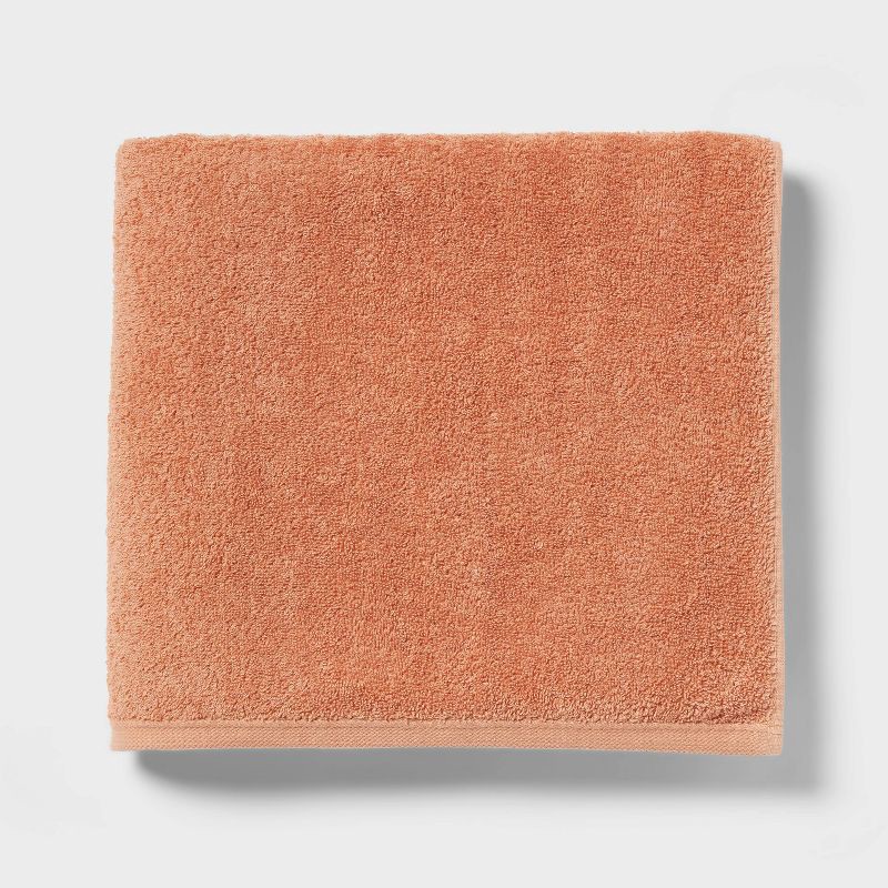 slide 1 of 4, Everyday Bath Towel Copper - Room Essentials™, 1 ct