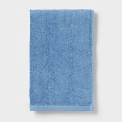 Everyday Hand Towel Quilt Blue - Room Essentials™