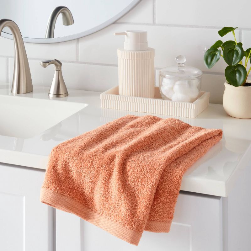 slide 2 of 4, Everyday Hand Towel Copper - Room Essentials™, 1 ct