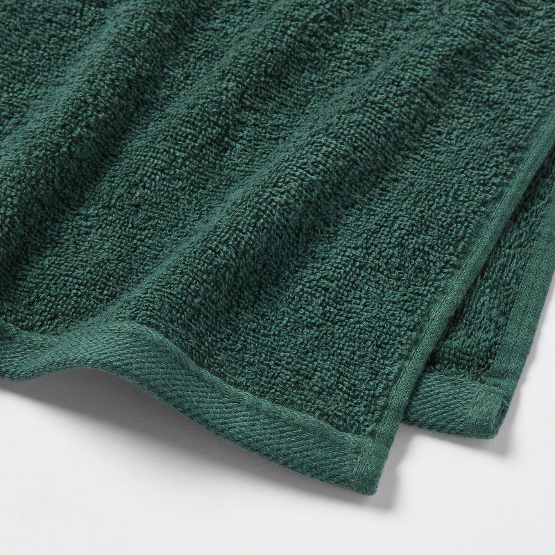 slide 3 of 4, Everyday Hand Towel Dark Green - Room Essentials™, 1 ct