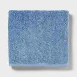 Everyday Bath Towel Quilt Blue - Room Essentials™