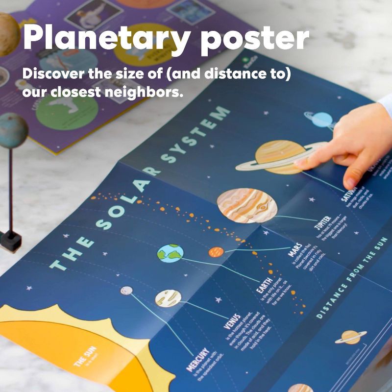 slide 5 of 7, KiwiCo Astronaut Starter Kit: Educational Astronomy & Creative Thinking Tools, Plastic & Paper Materials, 1 ct