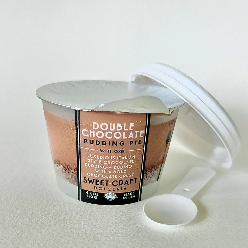 slide 3 of 8, Sweet Craft Dolceria Sweet Craft Double Chocolate Pudding in a Cup - 4.2oz, 4.2 oz