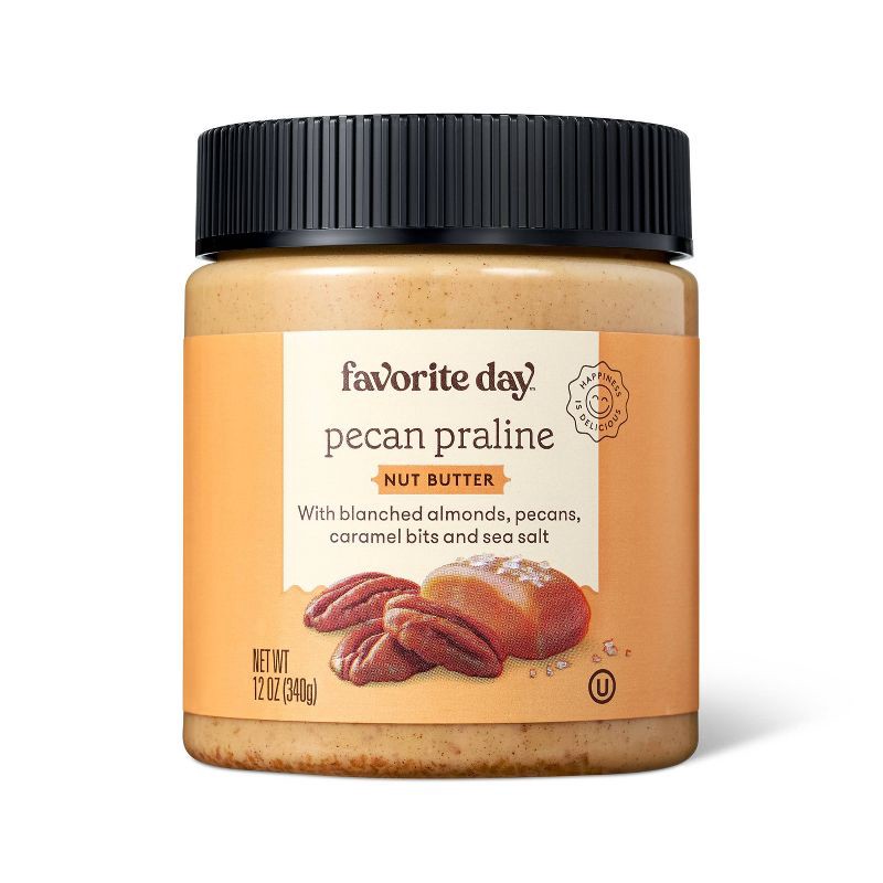 slide 1 of 3, Pecan Praline Nut Butter - 12oz - Favorite Day™, 12 oz