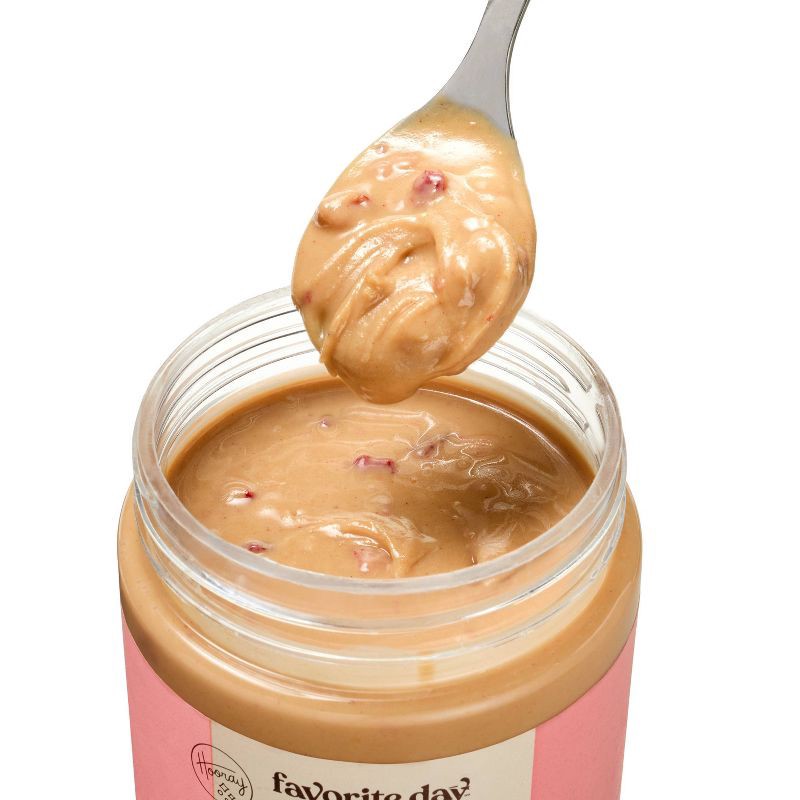 slide 2 of 3, Strawberry Naturally Flavored Almond Butter - 12oz - Favorite Day™, 12 oz