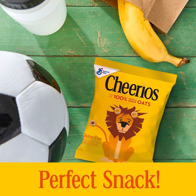 slide 4 of 7, Cheerios On The Go Breakfast Cereal Pouches - 8ct/7.33oz, 8 ct, 7.33 oz