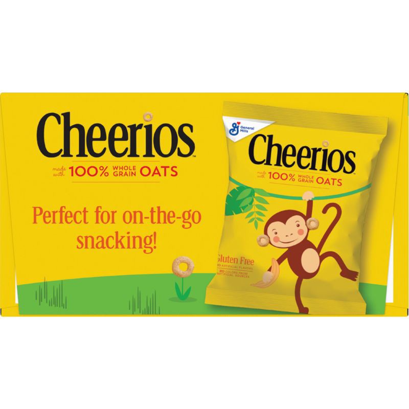 slide 6 of 7, Cheerios On The Go Breakfast Cereal Pouches - 8ct/7.33oz, 8 ct, 7.33 oz