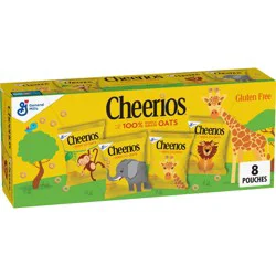 Cheerios On The Go Breakfast Cereal Pouches - 8ct/7.33oz