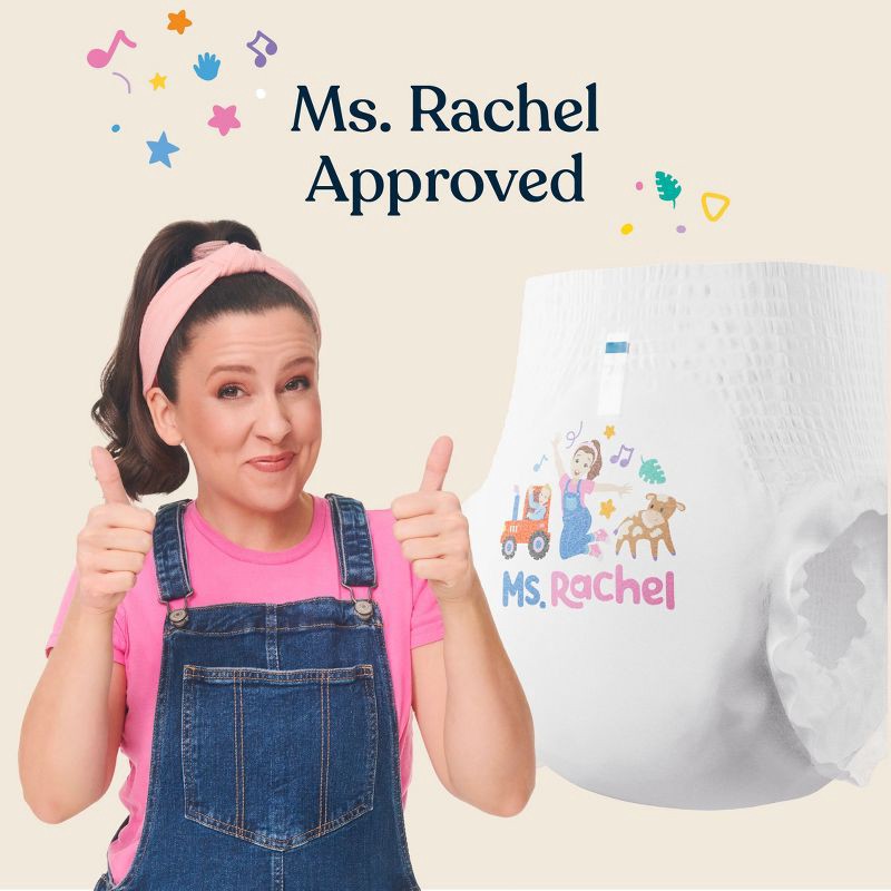 slide 11 of 13, Millie Moon Ms Rachel Training Pants, Size 5T-6T - 46 Count, 46 ct