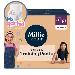 Millie Moon Ms Rachel Training Pants, Size 5T-6T - 46 Count