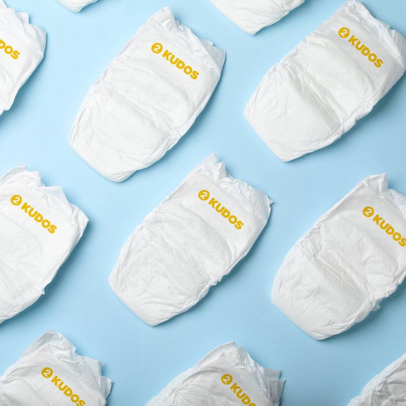 slide 8 of 15, Kudos Chlorine Free Cotton-Lined Disposable Diapers - Size 2 - 72ct, 2 x 72 ct