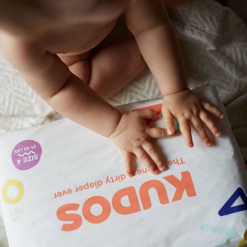 slide 10 of 15, Kudos Chlorine Free Cotton-Lined Disposable Diapers - Size 6 - 36ct, 6 x 36 ct