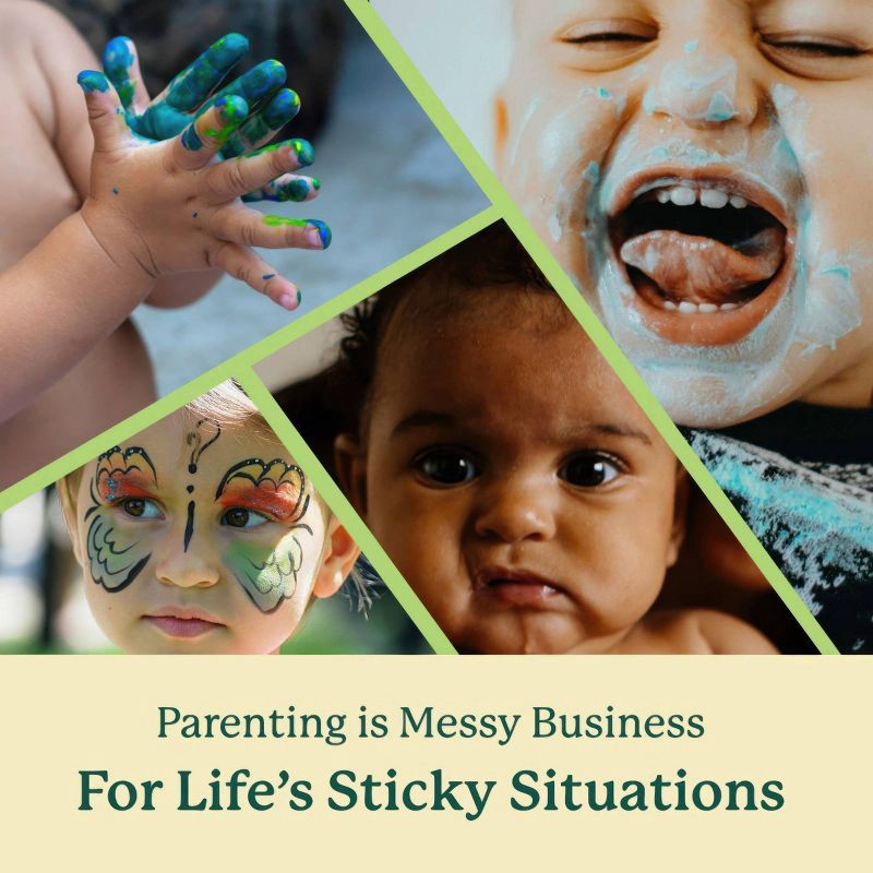 slide 8 of 13, EcoPeaCo. Unbleached Baby Wipes Made with Soft Bamboo Viscose & 99% Water - 300ct/6pk, 300 ct, 6 ct