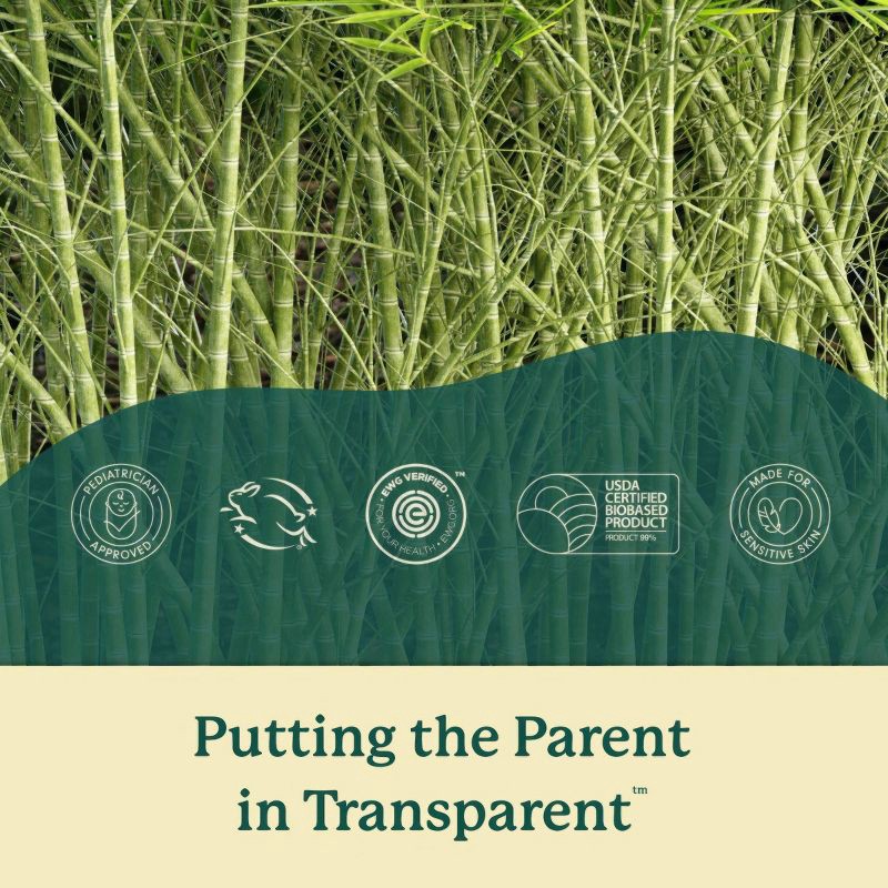 slide 9 of 13, EcoPeaCo. Unbleached Baby Wipes Made with Soft Bamboo Viscose & 99% Water - 300ct/6pk, 300 ct, 6 ct