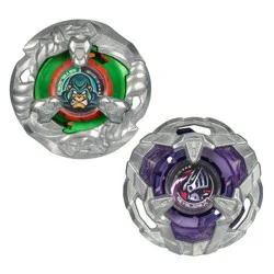 Beyblade Yell Kong and Helm Knight Battle Tops