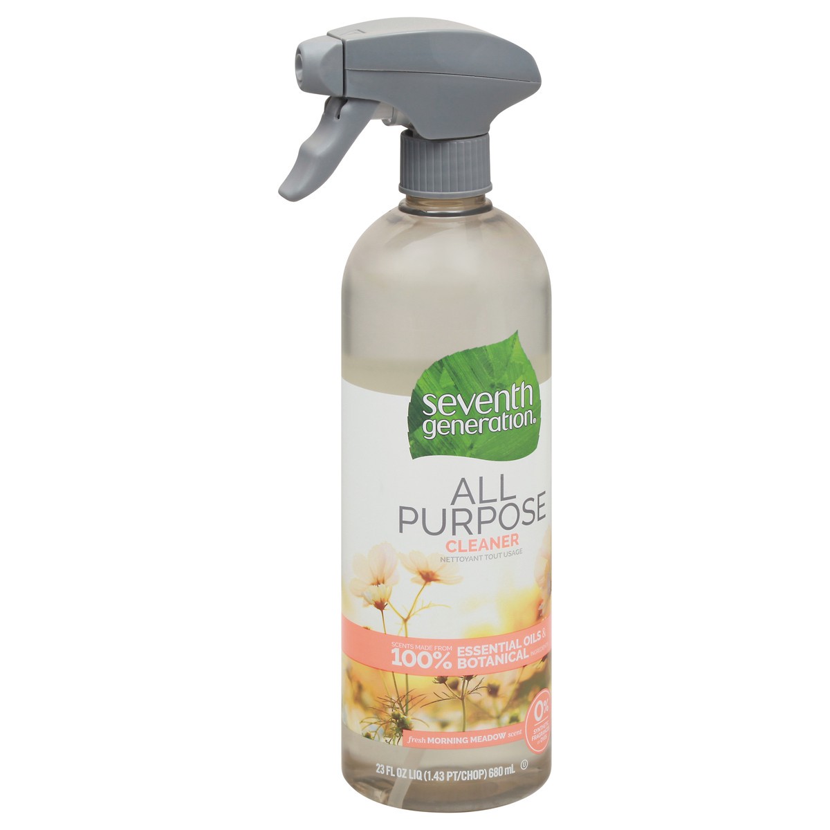 slide 8 of 9, Seventh Generation Morning Meadow All Purpose Cleaning Spray, 23 fl oz