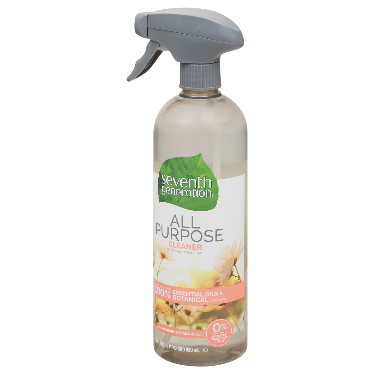 slide 7 of 9, Seventh Generation Morning Meadow All Purpose Cleaning Spray, 23 fl oz