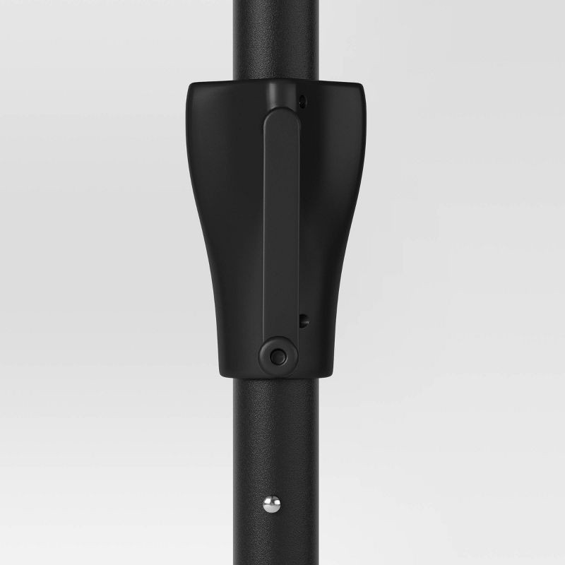 slide 5 of 6, 9' Round Tropical Foliage Outdoor Patio Market Umbrellas with Black Pole - Threshold™, 1 ct