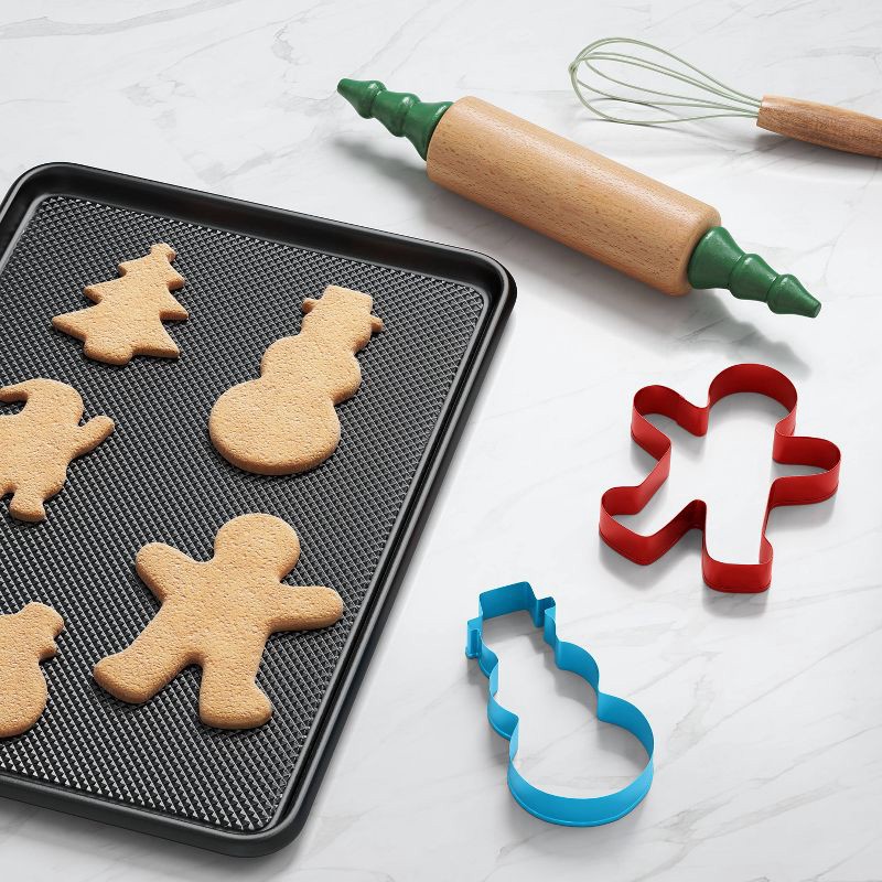 slide 2 of 3, Medium Christmas Gingerbread Cookie Cutter Red - Wondershop™, 1 ct