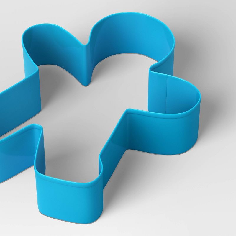 slide 3 of 3, Christmas Gingerbread Cookie Cutter Blue - Wondershop™, 1 ct