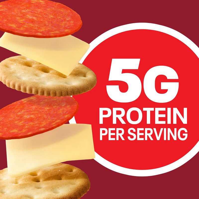 slide 5 of 12, Lunchables Mozzarella, Pepperoni, Cracker - 1.3oz, 1.3 oz