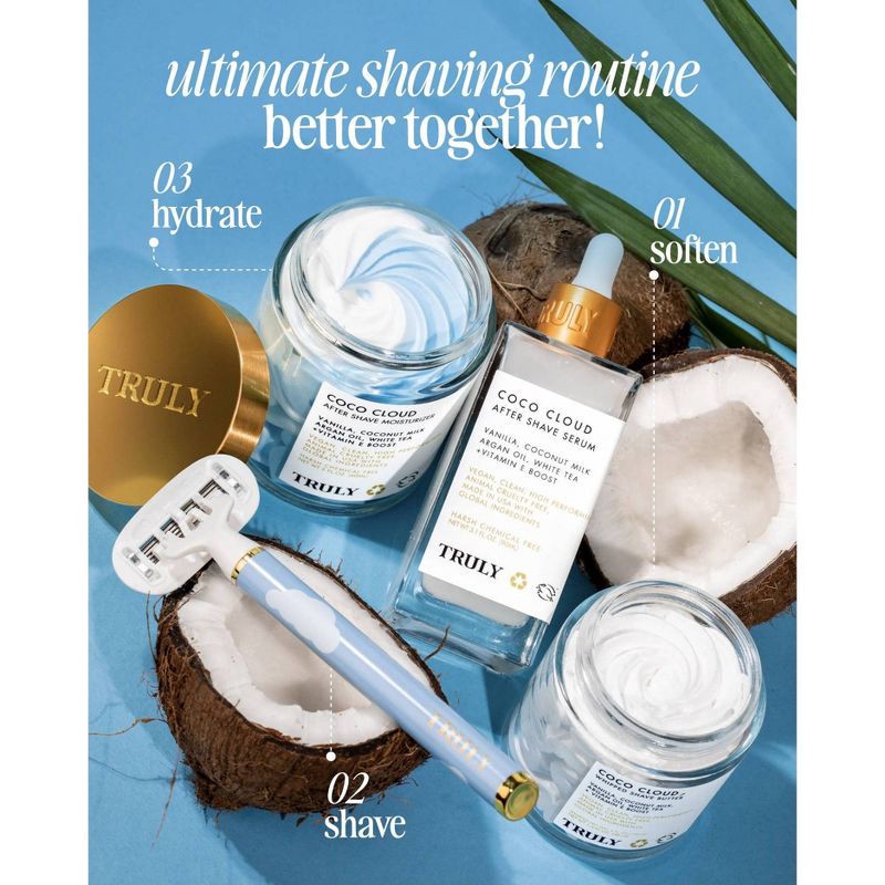 slide 5 of 6, TRULY Coco Cloud Whipped Shave Butter - 1.3 fl oz - Ulta Beauty, 1.3 fl oz