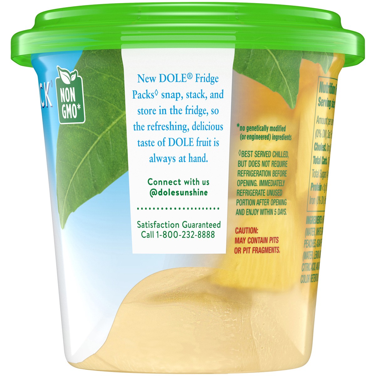 slide 4 of 9, Dole Fridge Pack Mixed Fruit in 100% Fruit Juice 15 oz. Tub, 15 oz