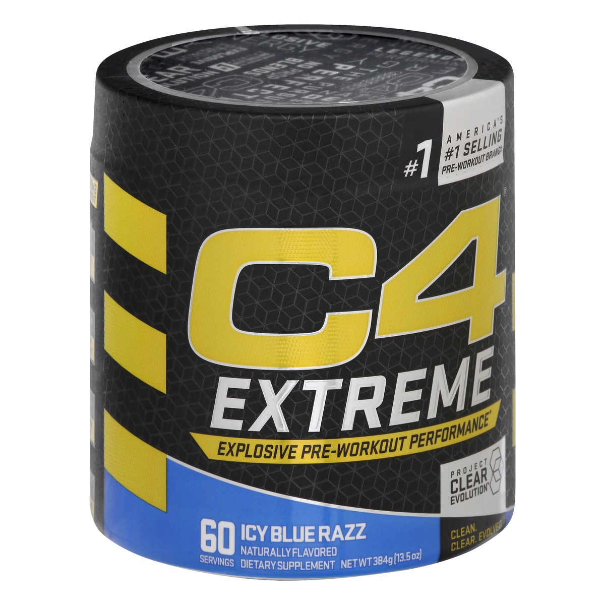 slide 2 of 12, C4 Sport Extreme Icy Blue Razz Pre-Workout 384 gr, 384 gram