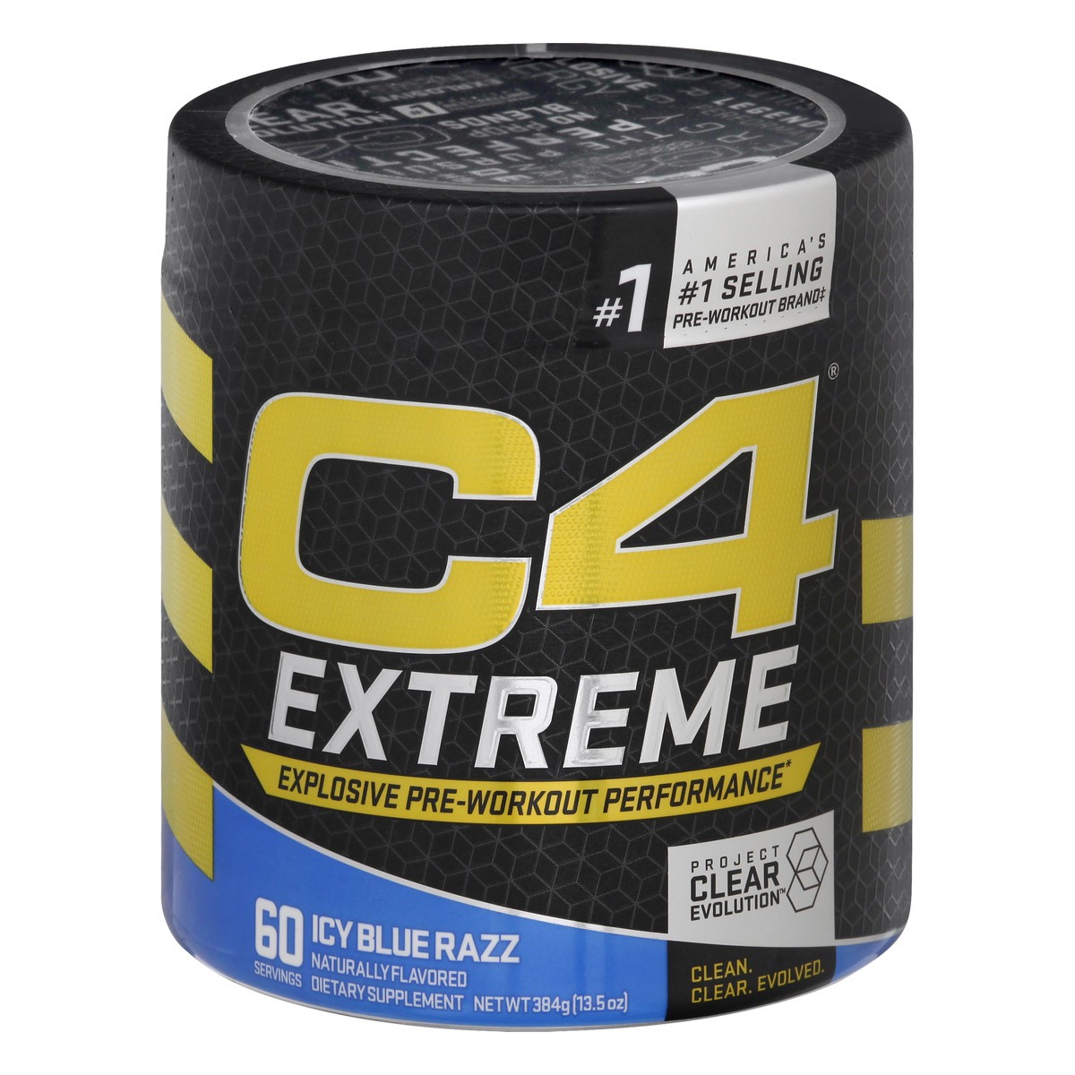 slide 1 of 12, C4 Sport Extreme Icy Blue Razz Pre-Workout 384 gr, 384 gram