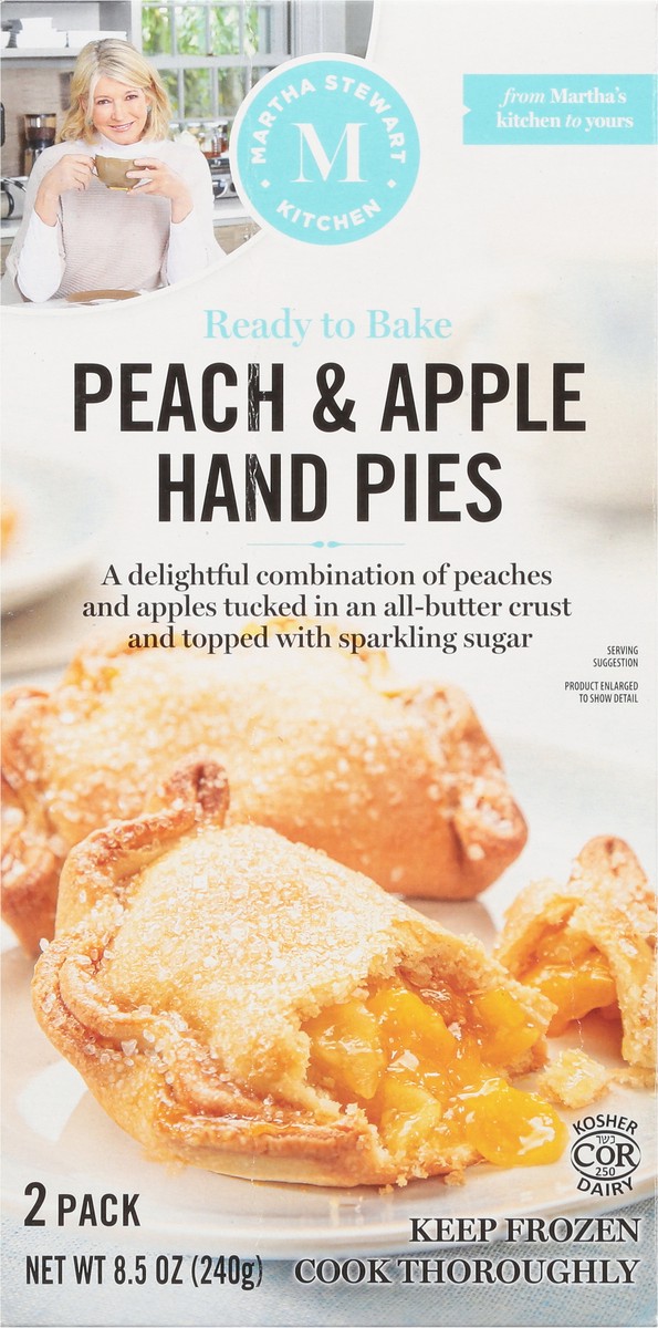 slide 5 of 11, Martha Stewart Kitchen Hand Pies, Peach and Apple, 2 ct