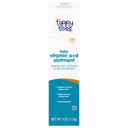 Tippy Toes Baby Vitamin A + D Ointment 4 oz