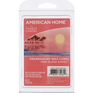slide 1 of 1, Yankee Candle American Home Wax Cubes Pink Island Sunset, 6 ct; 2.6 oz